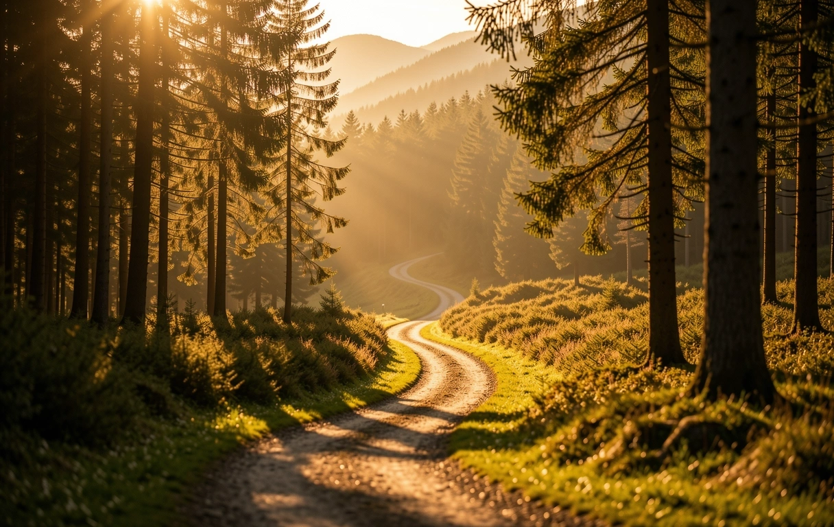 Slovenská krajina ráno